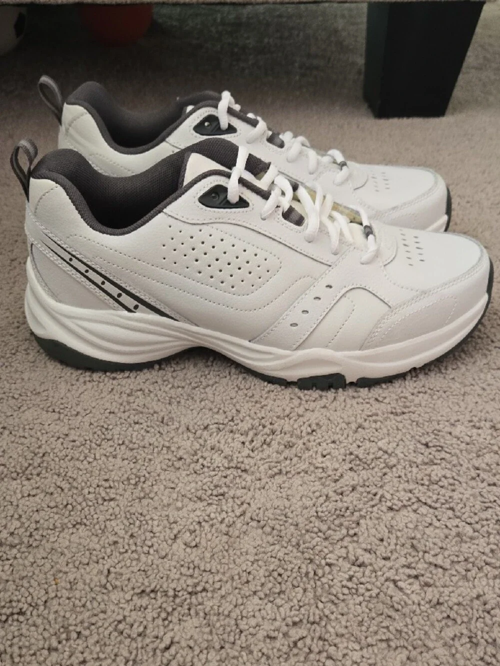 Kirkland Signature White and Gray Men’s Athletic Shoes Men's 9.5